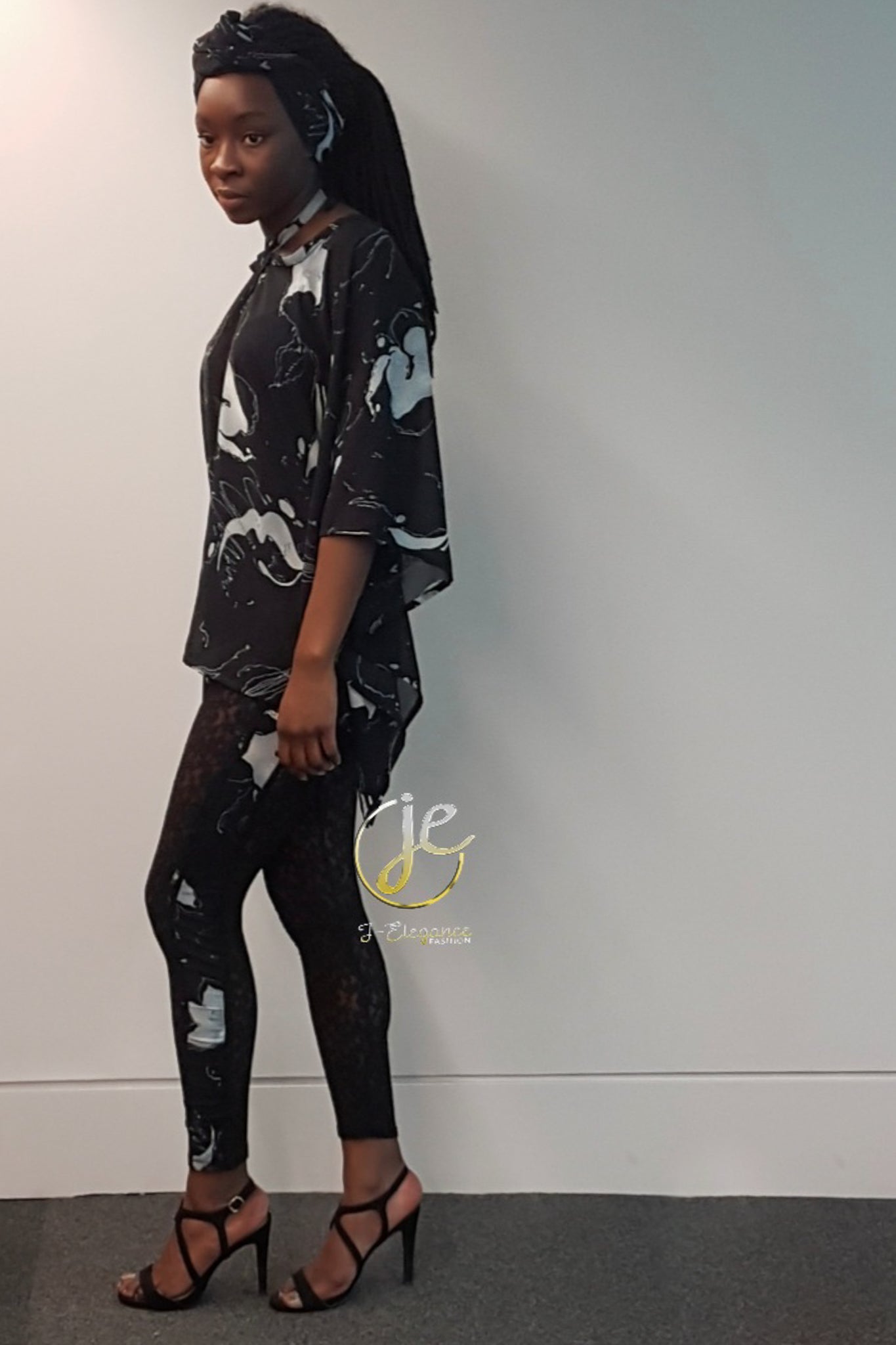 Monochrome 3-piece Co-Ord
