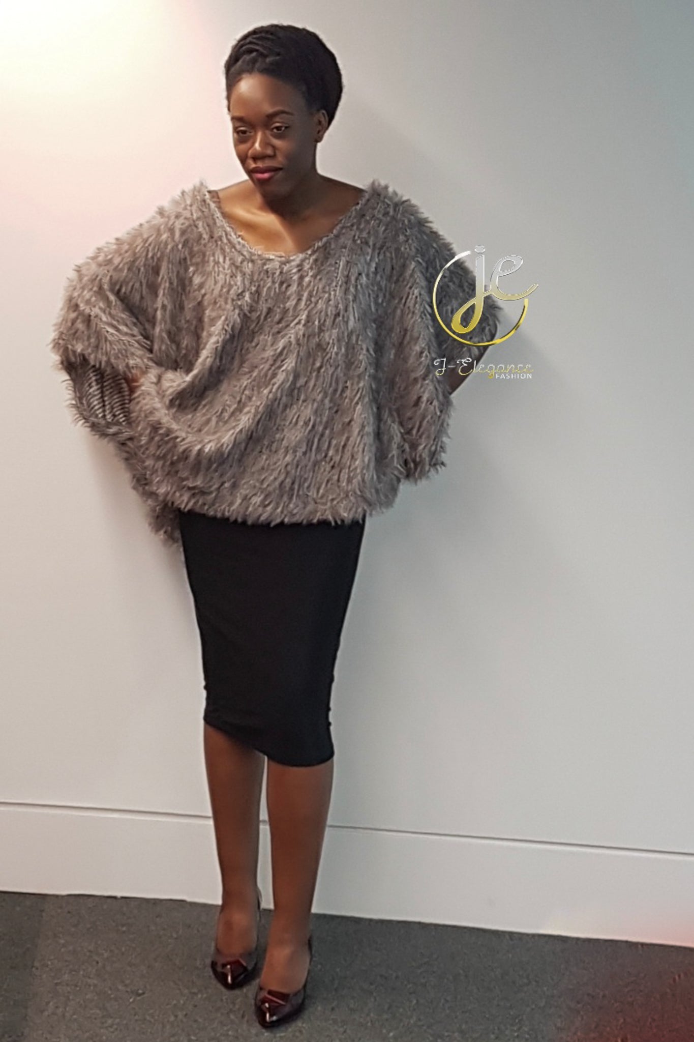 Jumper and Pencil Skirt Set